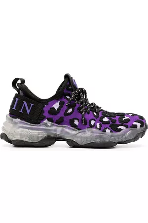Philipp Plein Runner leopard-print sneakers