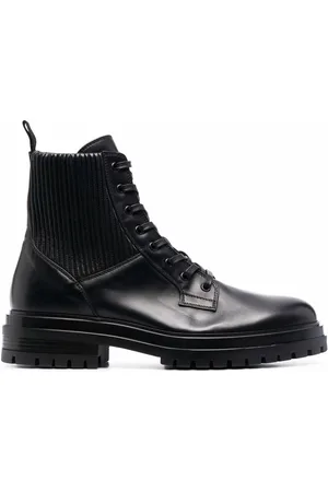 Gianvito Rossi Lace-up leather boots