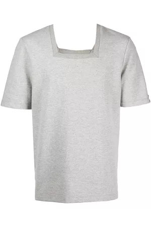 ROMEO HUNTE Terry square-neck T-shirt