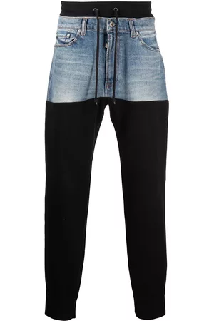 ROMEO HUNTE Patch-work track trousers
