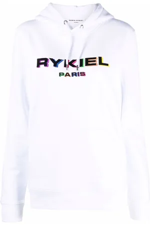 Sonia by Sonia Rykiel Embroidered logo organic cotton hoodie