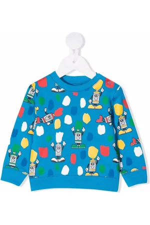 Stella McCartney Paint Tubes-print sweatshirt