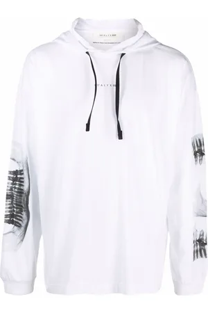 1017 ALYX 9SM X-ray print drawstring hoodie