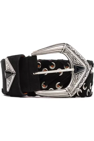 Etro Suede waist belt