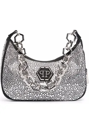 Philipp Plein Crystal-embellished shoulder bag