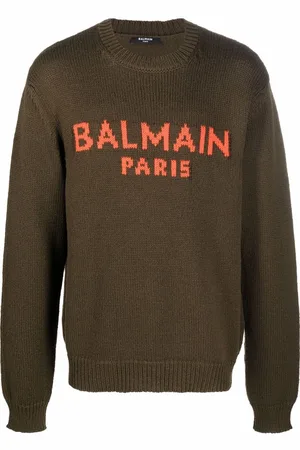 Balmain Logo knit jumper