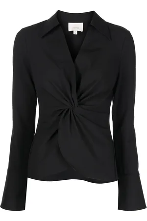 Cinq A Sept Mckenna knot-detail shirt