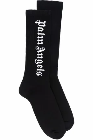 Palm Angels Intarsia-logo socks