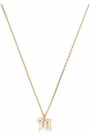 MISBHV Logo pendant necklace