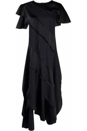 Plan C Asymmetric panelled dress