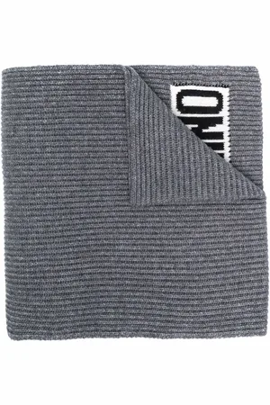 Moschino Logo-print detail scarf