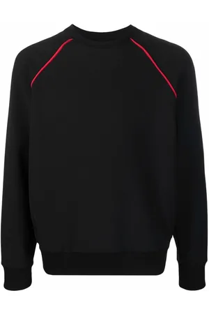 Alchemy Contrast-stitch raglan sweatshirt
