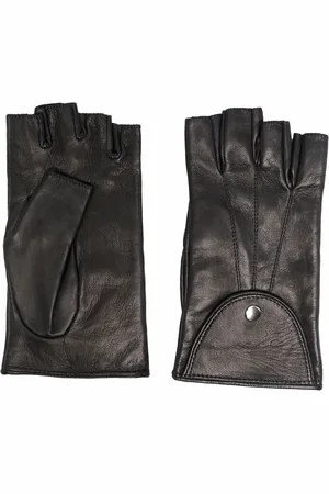 Manokhi Fingerless button gloves