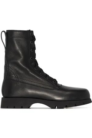 Jil Sander Leather combat boots