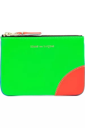 Comme des Garçons Super Fluo leather pouch