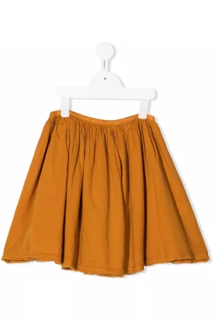Longlivethequeen Pleated organic cotton mini skirt