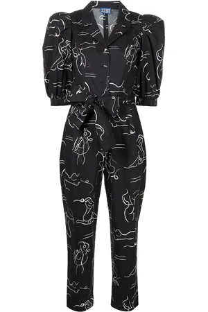 LHD Casitas illustration-print jumpsuit