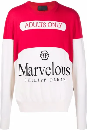 Philipp Plein Logo-print cashmere jumper