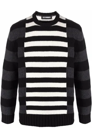 Les Hommes Colour-block striped jumper