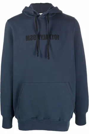 1017 ALYX 9SM Reverse logo-print rib-trimmed hoodie