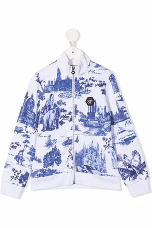 Philipp Plein Tile-print bomber jacket