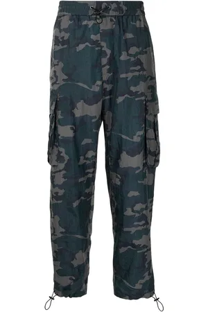 Ports V Camouflage-print cargo trousers