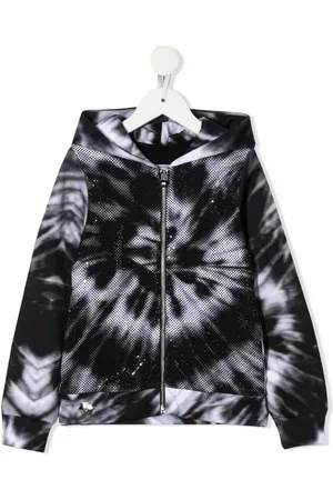 Philipp Plein Tie-dye cotton hoodie
