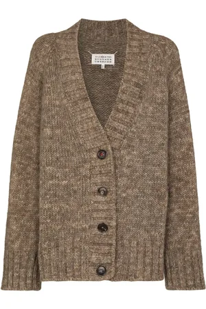 Maison Margiela Oversized mélange cardigan