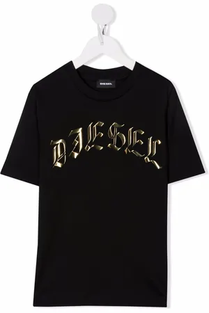 Diesel Gothic logo-print T-shirt