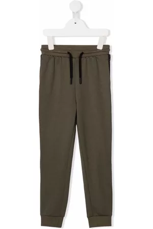 Calvin Klein Logo-tape drawstring track pants
