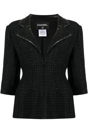 CHANEL Single-breasted tweed jacket