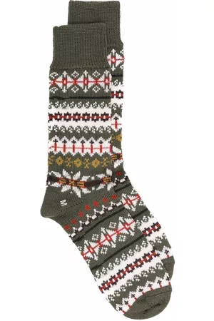 MACKINTOSH Fair isle socks