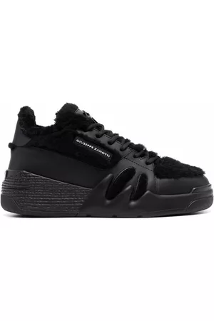 Giuseppe Zanotti Talon shearling-trim high-top sneakers