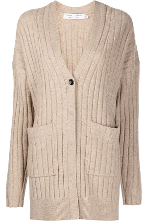 Proenza Schouler Ribbed-knit V-neck cardigan