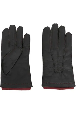 N.PEAL Westminster leather gloves