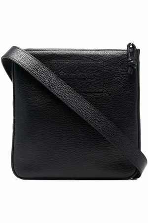 Emporio Armani Logo-embossed messenger bag