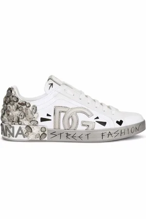Dolce & Gabbana Portofino low-top leather sneakers