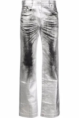 Peter Do Painted-edge straight leg jeans