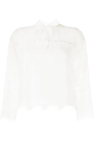 SHIATZY CHEN Lace panelled blouse