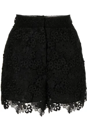 SHIATZY CHEN Floral lace tailored shorts