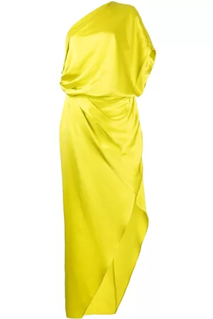 Michelle Mason Draped silk midi dress