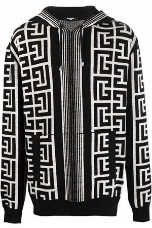 Balmain Maxi monogram hoodie