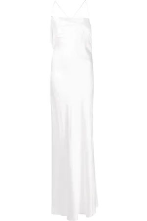 Michelle Mason Silk cowl neck gown