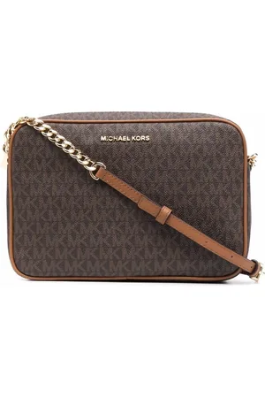 Michael Kors Jet Set leather crossbody bag