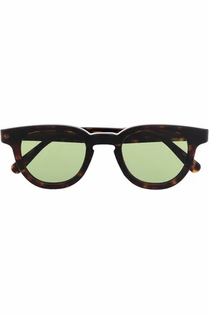 Retrosuperfuture Tortoiseshell round-frame sunglasses