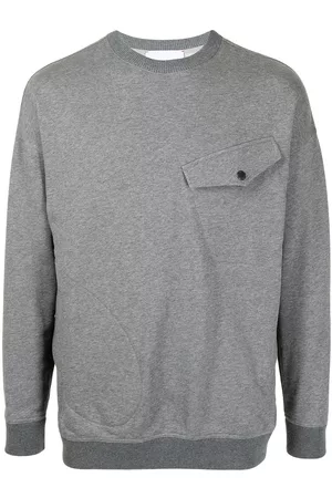 Ports V Chest flap-pocket jumper