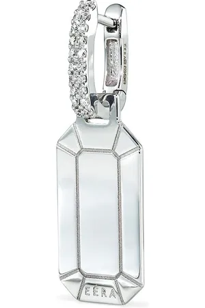Eera 18kt white gold and diamond Tokyo earring