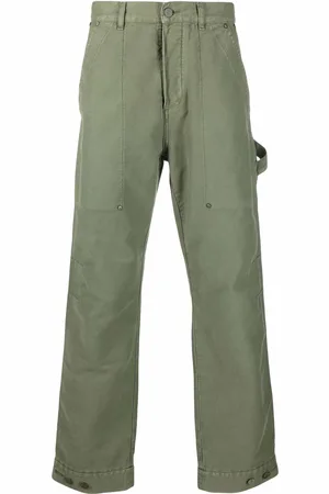 Palm Angels Patch pocket denim trousers