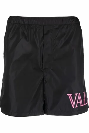 VALENTINO GARAVANI Logo-print swim shorts