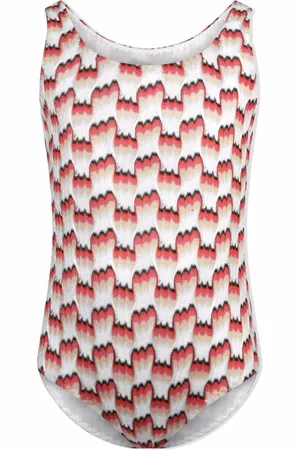 Missoni Chevron-knit swimsuit
